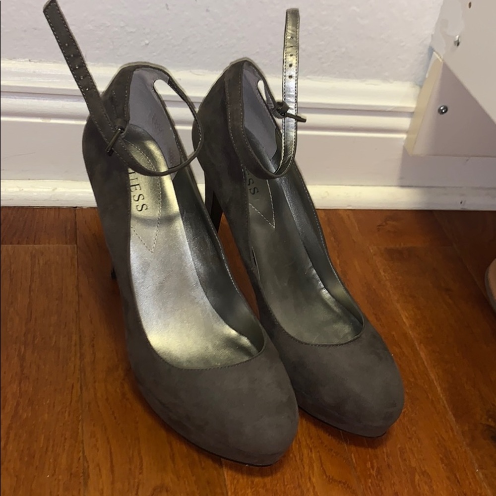 Guess Gray Heels